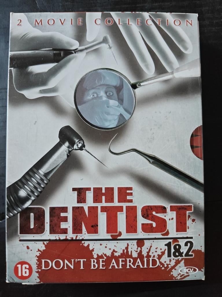 The Dentist 1&2 "Don't Be Afraid" - Horror, Gebruikt, Vanaf 16 jaar, Verzenden, Boxset