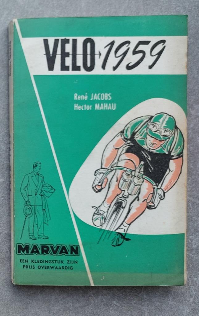 Vélo jaarboek 1959, Verzamelen, Ophalen of Verzenden, Gebruikt, Boek of Tijdschrift