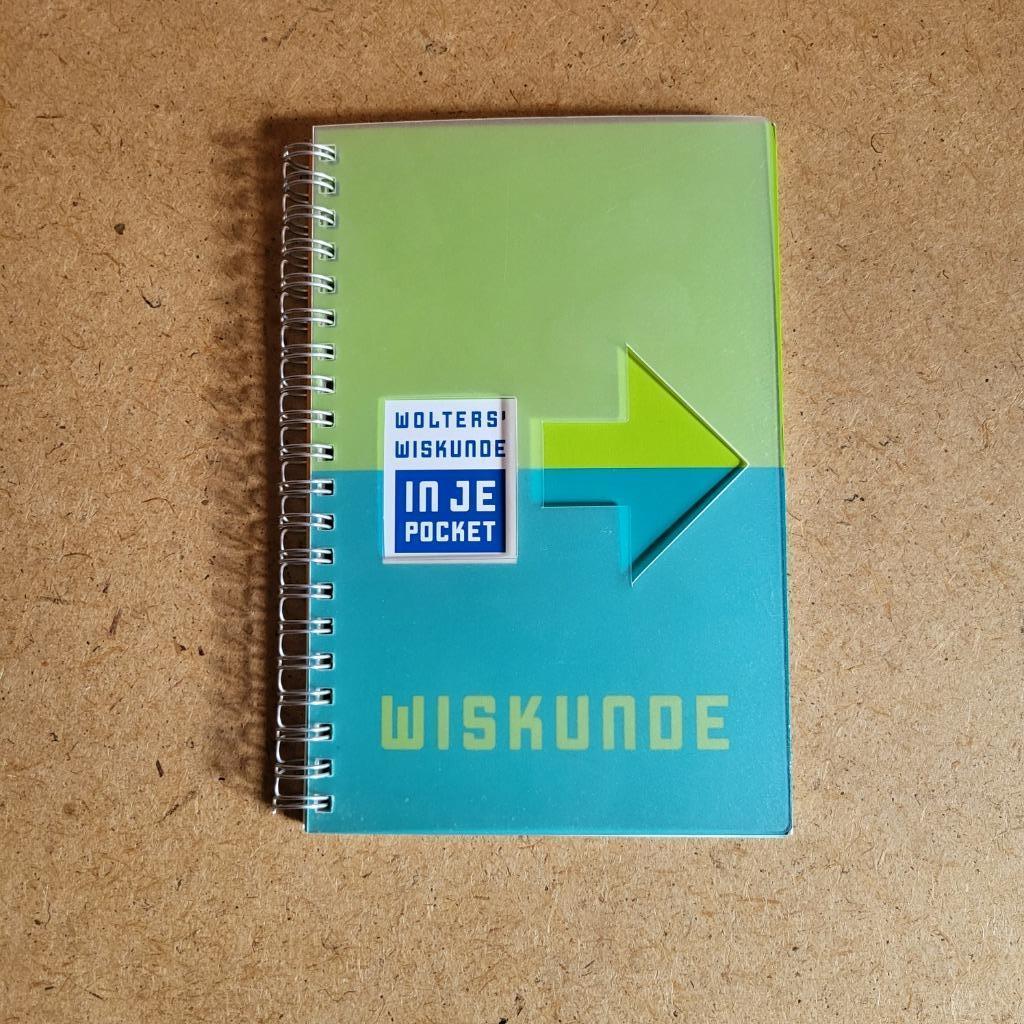 Wolters' wiskunde in je pocket, Boeken, Schoolboeken, Ophalen of Verzenden, Zo goed als nieuw, Wiskunde A