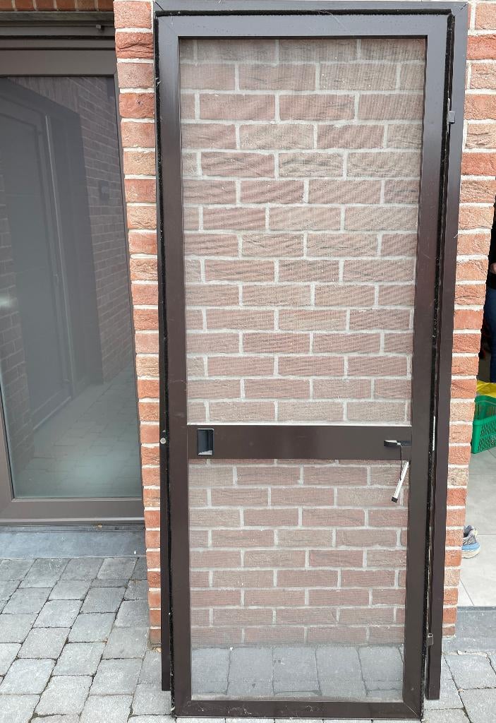 Moustiquaire pour porte coulissante, Bricolage & Construction, Fenêtres & Moustiquaires, Porte moustiquaire, Comme neuf, Enlèvement