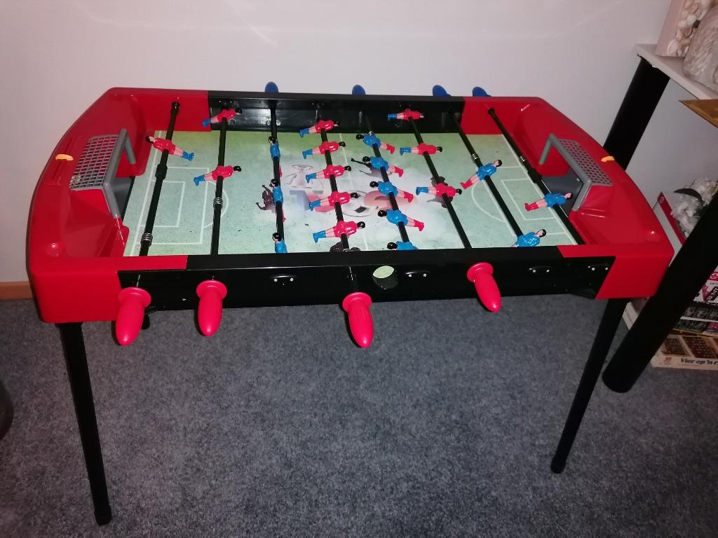 Kickertafel, Ophalen, Nieuw