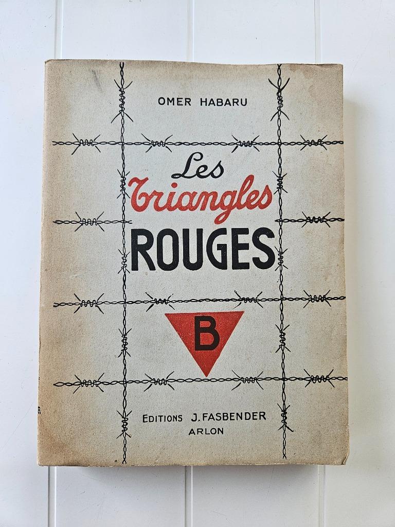 Les triangles rouges - Omer Habaru, Livres, Guerre & Militaire, Utilisé, Deuxième Guerre mondiale, Enlèvement ou Envoi