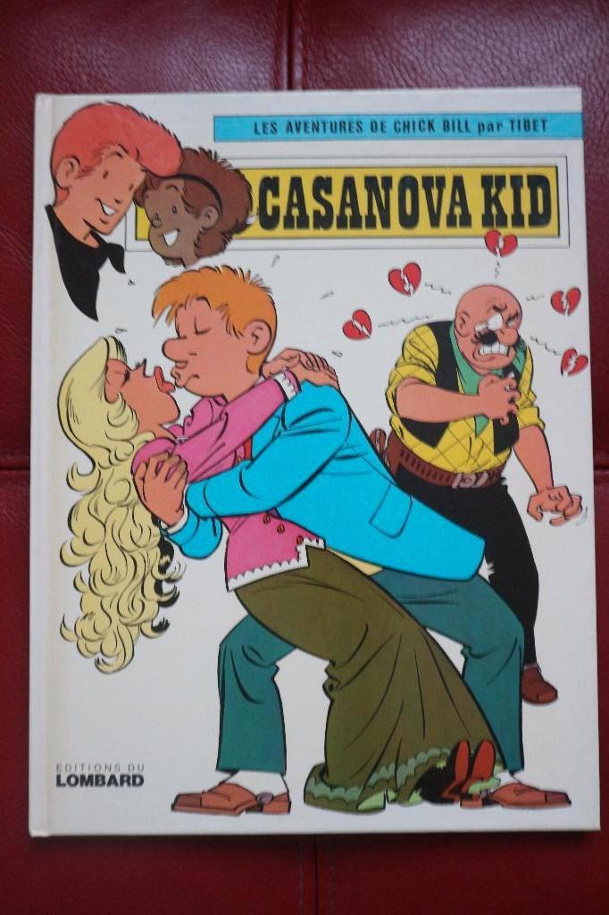 CHICK BILL / casanova kid Dédicaces et dessin au crayon E O, Livres, BD, Une BD, Enlèvement ou Envoi