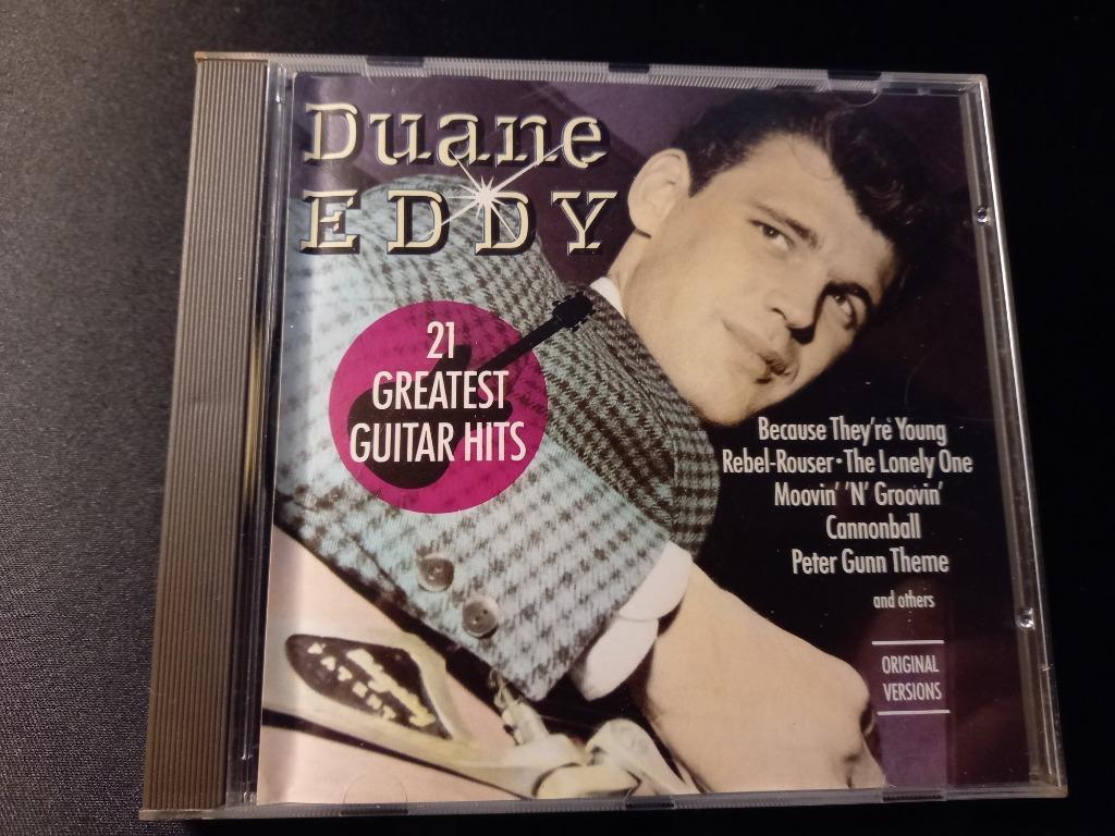 Duane Eddy ‎– 21 Greatest Guitar Hits - CD, Enlèvement ou Envoi, Comme neuf, Rock and Roll