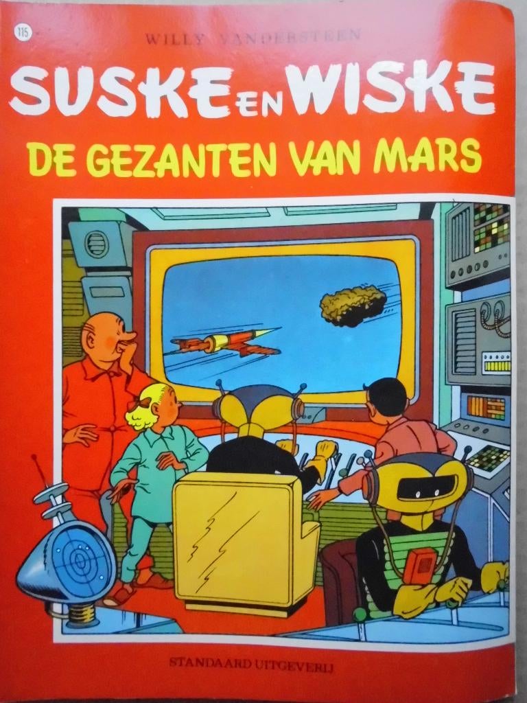 Suske en Wiske - De gezanten van Mars, Boeken, Stripverhalen, Gelezen, Willy Vandersteen, Eén stripboek, Ophalen of Verzenden