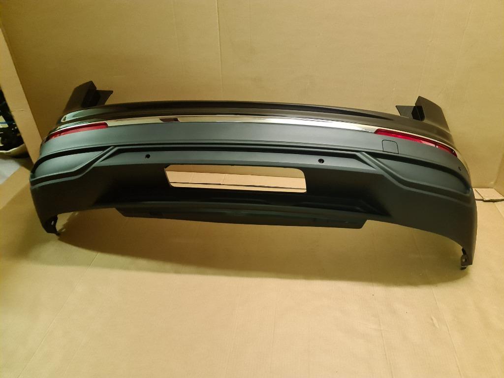 bumper tiguan 5NA achterbumper tiguan 4x pdc 2020-2024 LC9X, Gebruikt, Volkswagen, Ophalen of Verzenden, Achter