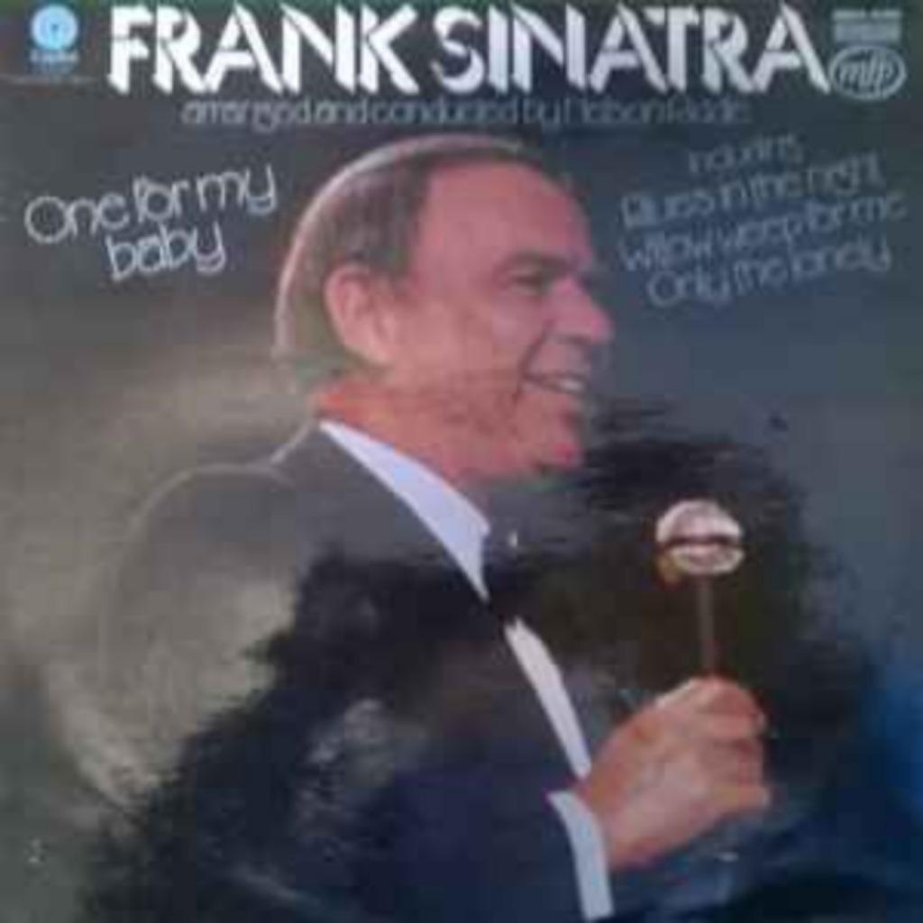 LP Frank Sinatra ‎– One For My Baby, Enlèvement ou Envoi, Utilisé, 12 pouces, Jazz
