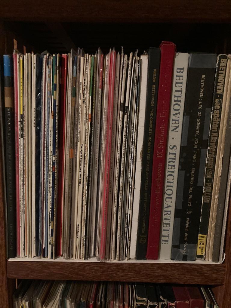À vendre : disques LP dans la boîte à musique classique (Bee, CD & DVD, Enlèvement, Utilisé