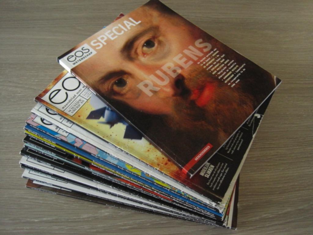 Set tijdschriften EOS (2017-2018) + bonus tijdschrift Rubens, Verzamelen, Ophalen of Verzenden, 1980 tot heden, Tijdschrift