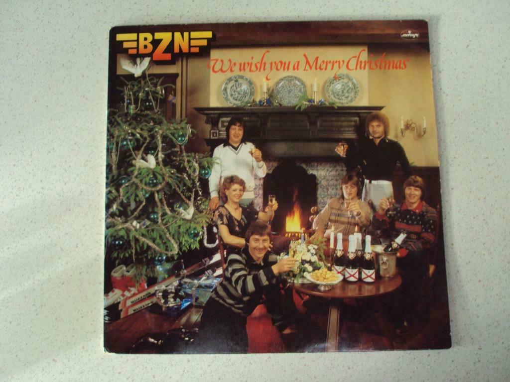 LP "BZN" We Wish You A Merry Christmas anno 1981., Ophalen of Verzenden, Gebruikt, 12 inch