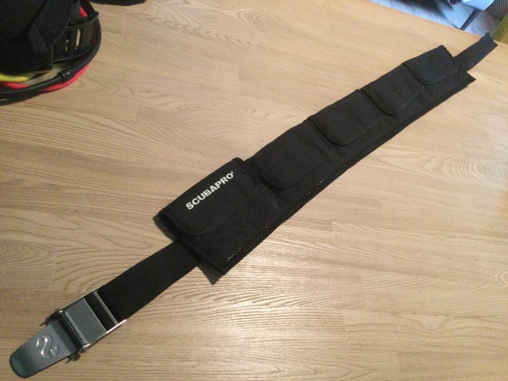 Scubapro 5Vaks Softloodgordel - Ecocheques, Enlèvement ou Envoi, Utilisé, Plomb ou Ceinture de plomb
