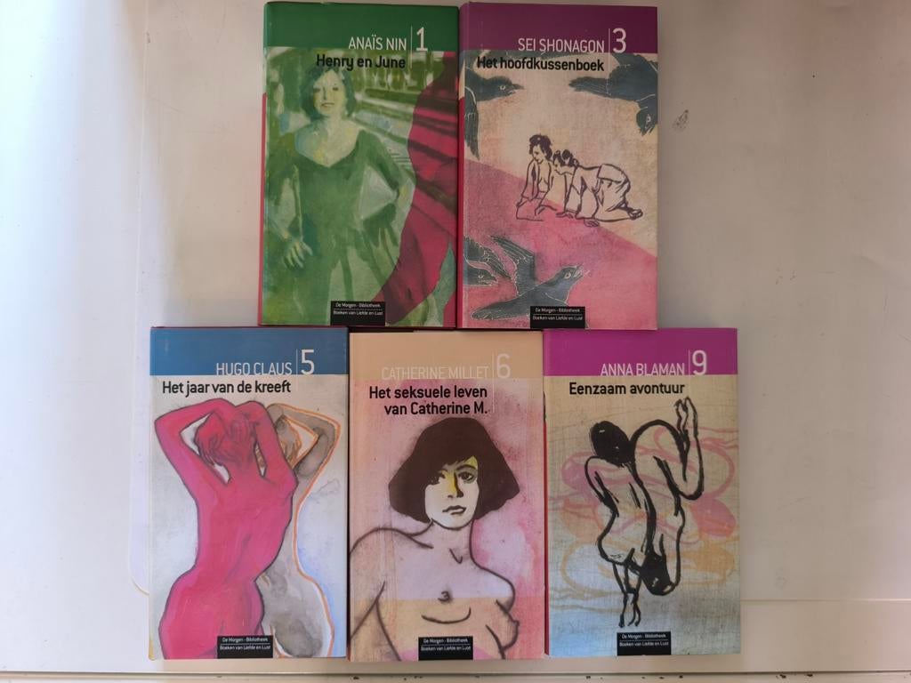 Boeken van liefde en lust, Boeken, Romans, Zo goed als nieuw, België, Ophalen of Verzenden