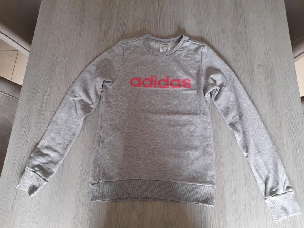 Grijze trui Adidas 164, Enfants & Bébés, Vêtements enfant | Taille 164, Adidas, Enlèvement ou Envoi, Pull ou Veste, Comme neuf