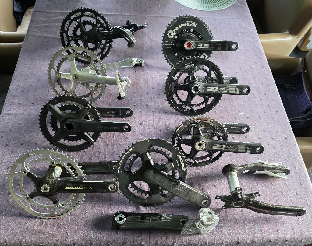 Praxis Rotor FSA BB30 Shimano Campagnolo Carbon crankstel, Fietsen en Brommers, Ophalen of Verzenden, Zo goed als nieuw, Crankstel of Pedalen