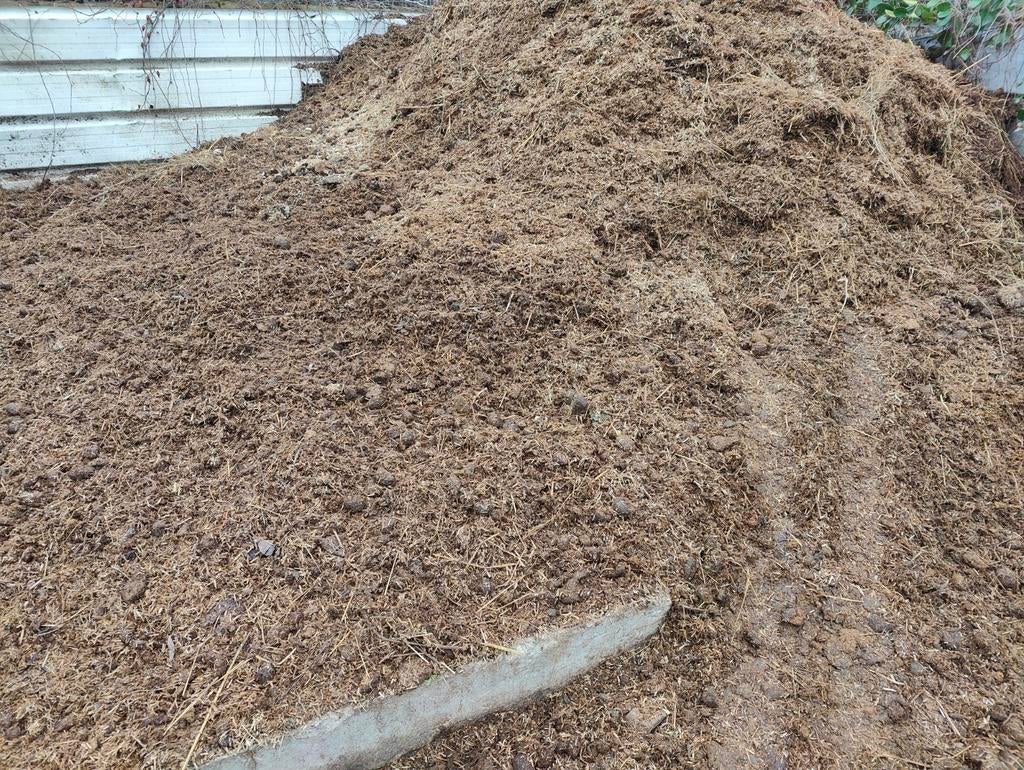 gratis paardenmest, Ophalen