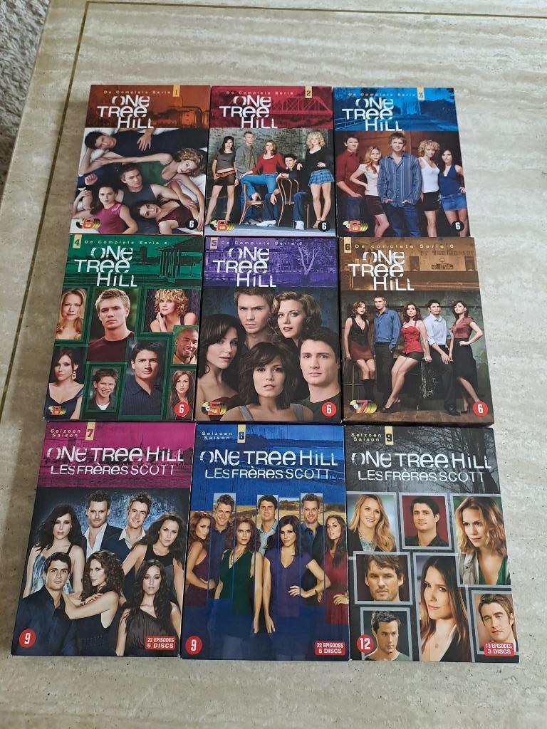 One Tree Hill 9 seizoenen dvd, Alle leeftijden, Ophalen, Gebruikt, Overige genres