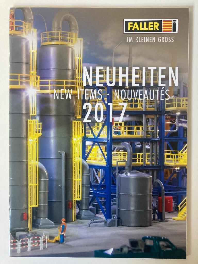 Faller catalogus 2017 (Duits-Frans-Engelstalig), Ophalen of Verzenden, Zo goed als nieuw