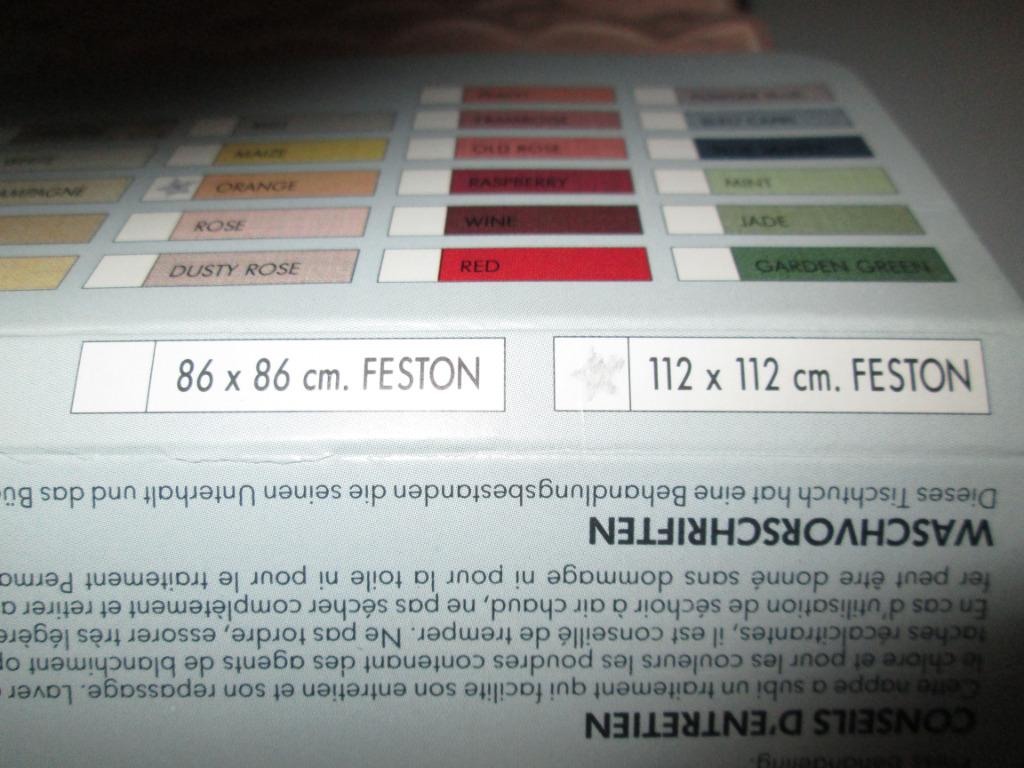 Tafelkleed, Huis en Inrichting, Ophalen, Nieuw, Vierkant