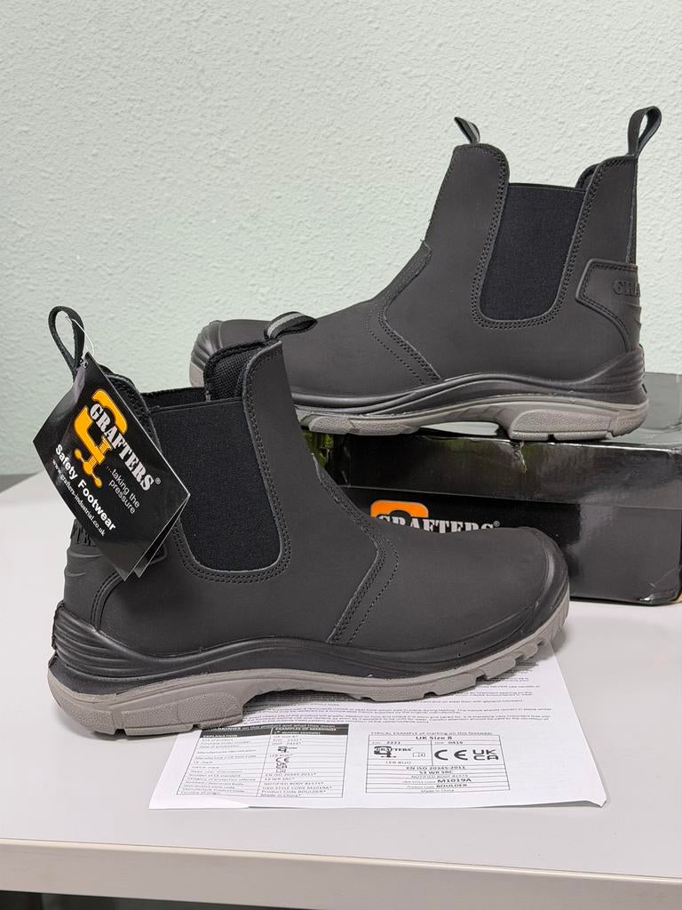Chaussures de sécurité Grafters M371A 44 Bottes sécurité S1, Enlèvement ou Envoi, Neuf