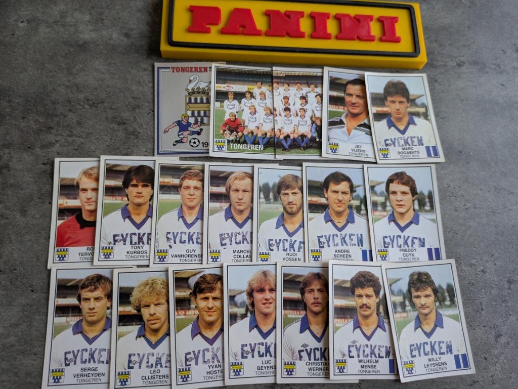PANINI FOOTBALL 82 TONGEREN 19 STICKERS 1982, Verzenden