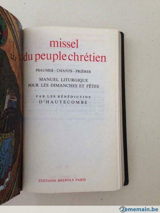 Missel du Peuple Chrétien, Ophalen of Verzenden, Nieuw
