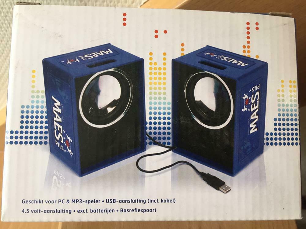 Mini Speaker bakjes Maes, Audio, Tv en Foto, Luidsprekerboxen, Ophalen of Verzenden, Nieuw