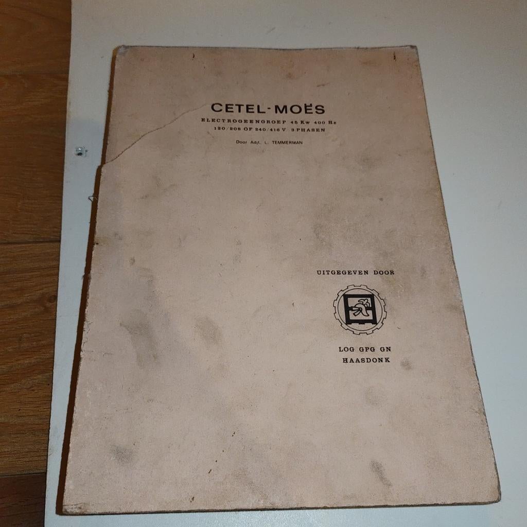 Cetel Moës leger stroomgenerator, Ophalen of Verzenden