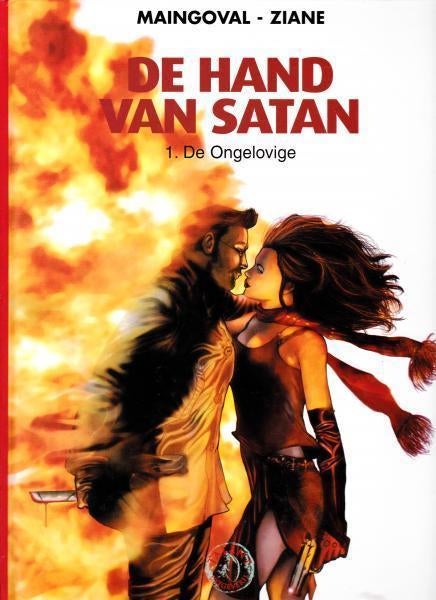 Strip " De hand van satan " nr.1 H.C., Eén stripboek, Ophalen of Verzenden, Zo goed als nieuw