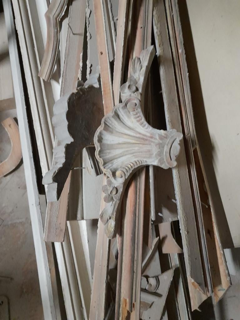 lijstwerk en deuren begin 20e eeuw, Doe-het-zelf en Bouw, Hout en Planken, Gebruikt, Overige typen, Eiken, Ophalen