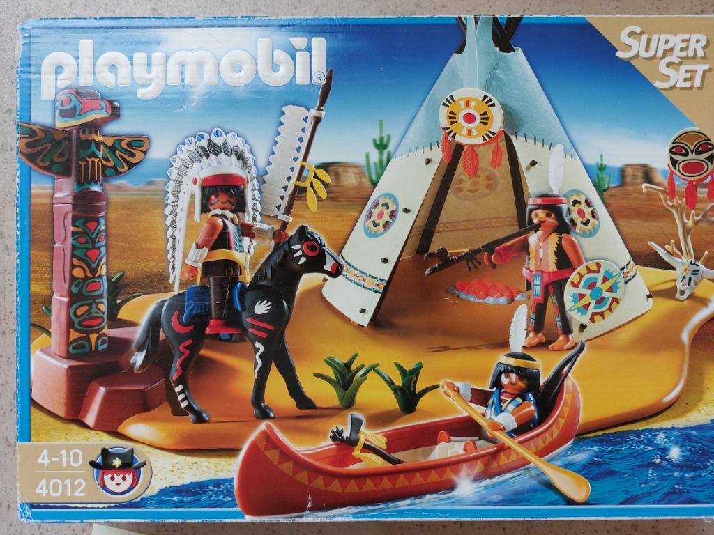 playmobil 4012 Indianenstam, Enlèvement ou Envoi, Utilisé