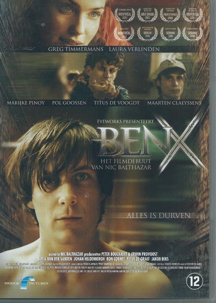 Ben X – DVD, Vanaf 12 jaar, Ophalen of Verzenden, Zo goed als nieuw, Drama