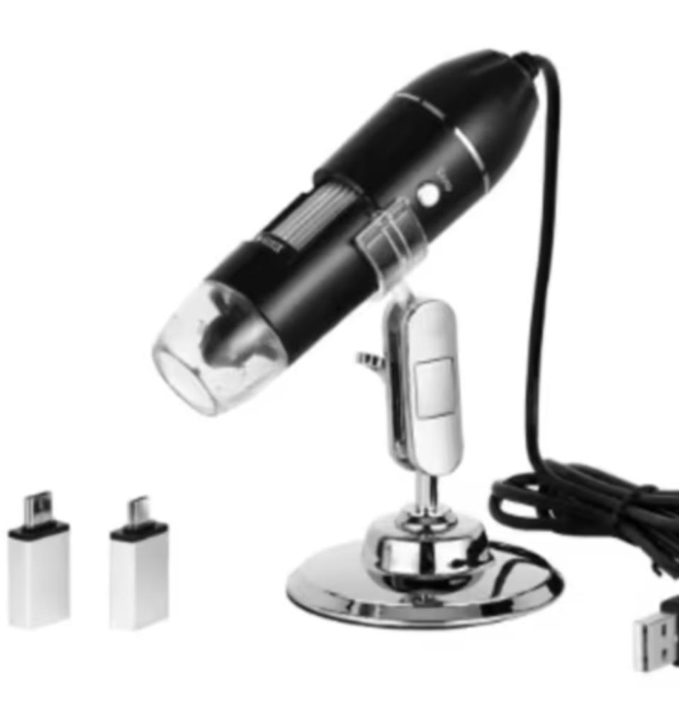 Digitale USB Microscoop 1600X met USB aansluiting 1080p, Audio, Tv en Foto, Optische apparatuur | Verrekijkers, Nieuw, Ophalen of Verzenden