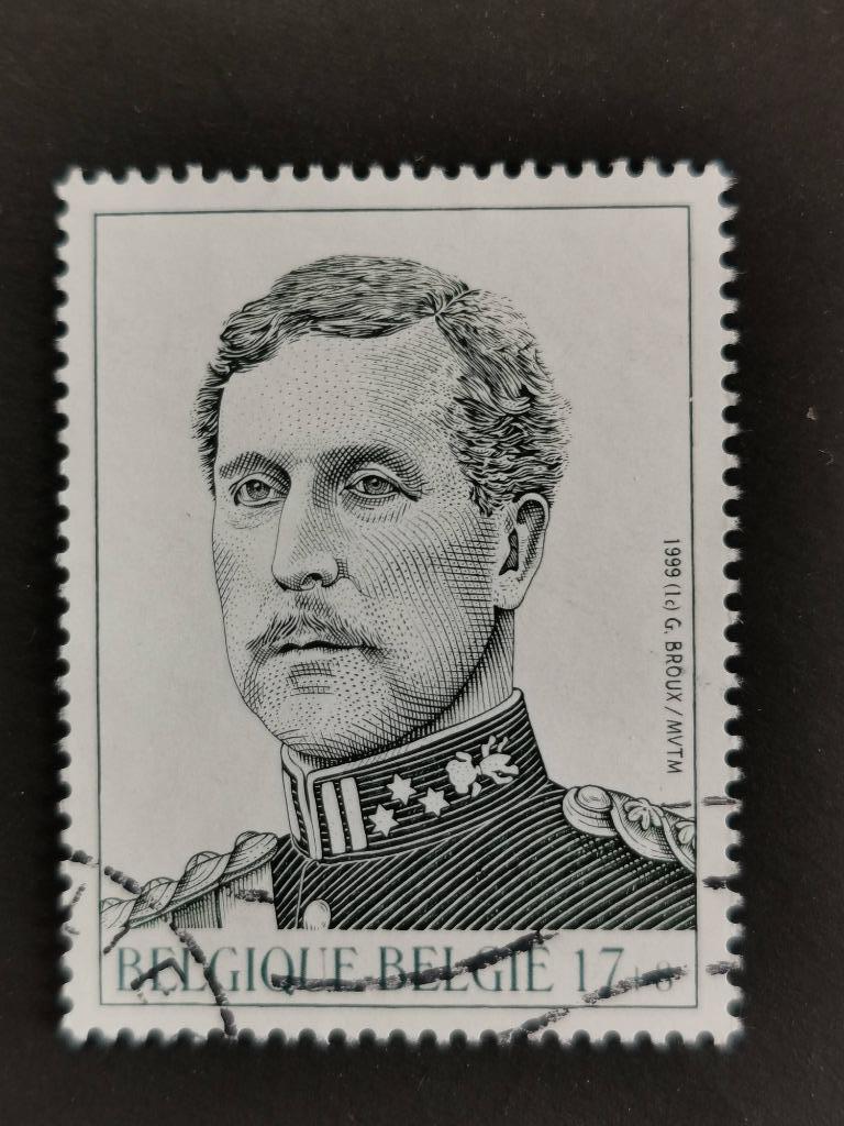 Belgique 1999 - Roi Albert Ier - timbre surtaxé, Enlèvement ou Envoi, Affranchi, Maison royale