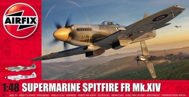 Airfix 1/48 Spitfire Mk XIV, Hobby en Vrije tijd, Overige merken, Nieuw, Ophalen of Verzenden, Groter dan 1:72