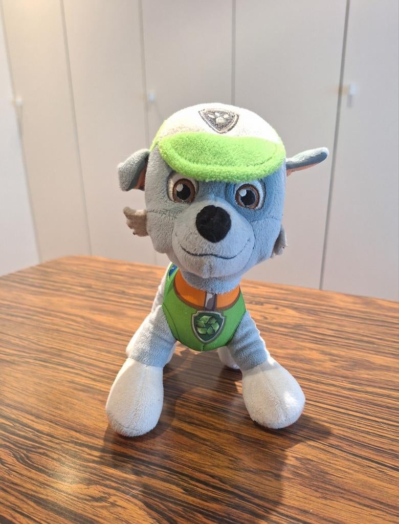 Knuffel Paw Patrol Rocky 20 cm, Kinderen en Baby's, Ophalen, Zo goed als nieuw