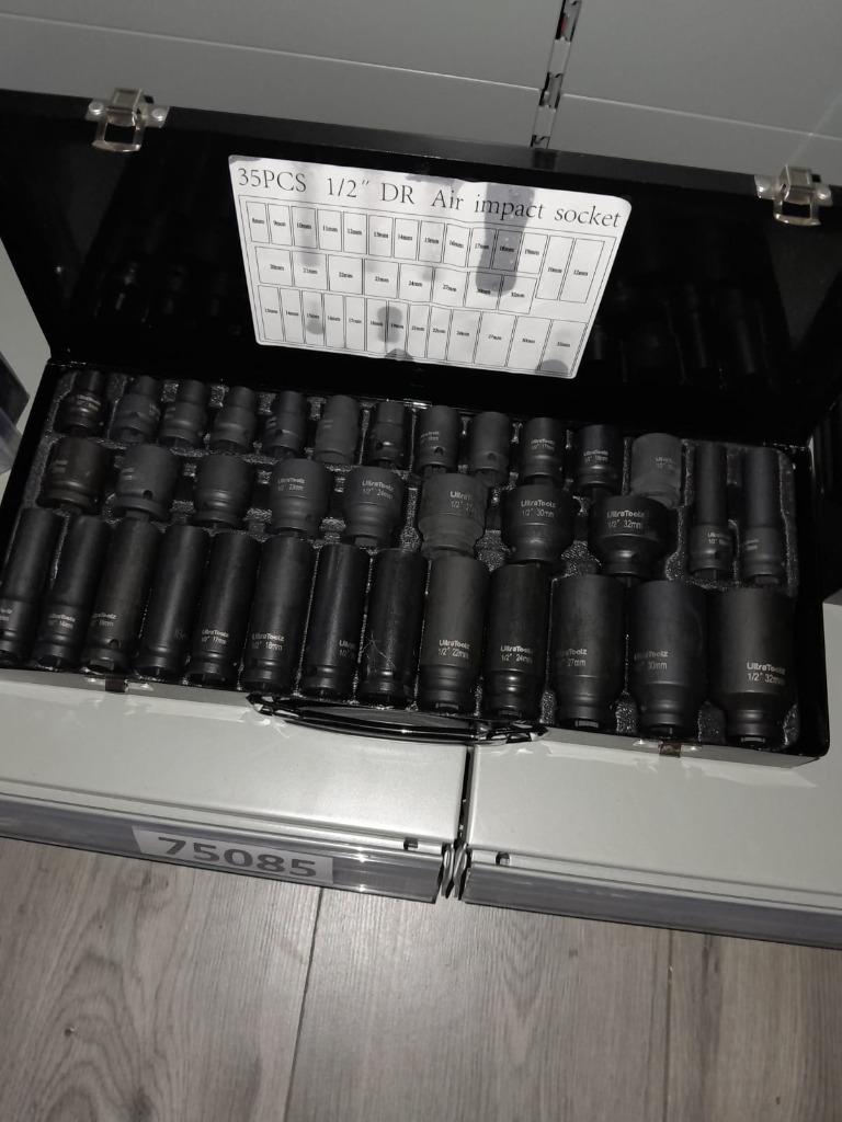 Ensemble de douilles à chocs jusqu'à 32 mm Nouveau dans la b, Enlèvement ou Envoi, Neuf