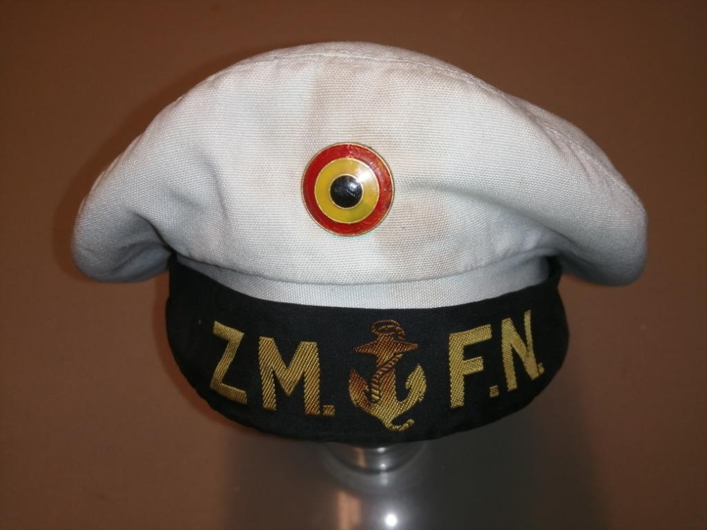 BELGIQUE - ABL - BONNET DE MARIN 9 (S), Collections, Objets militaires | Général, Enlèvement ou Envoi, Marine, Casque ou Béret