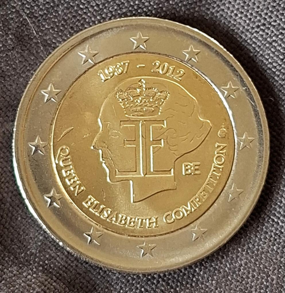 Belgische munt - 2 euro - 2012, Postzegels en Munten, Verzenden, België, 2 euro, Losse munt