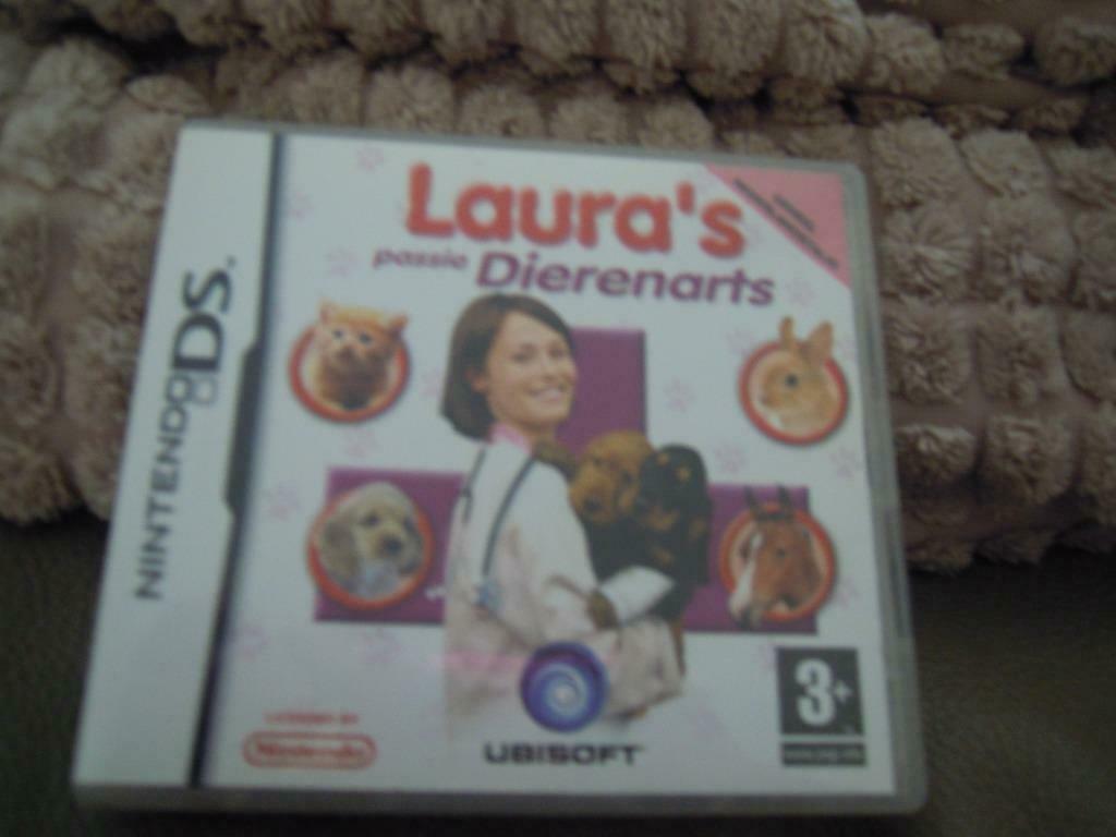 nintendo ds spel laura,s passie dierenarts, Ophalen of Verzenden, Zo goed als nieuw