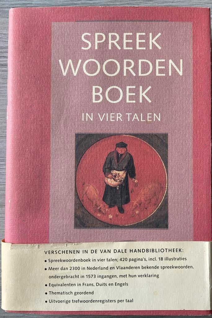Spreekwoordenboek in vier talen, Boeken, Ophalen of Verzenden, Zo goed als nieuw, Van Dale