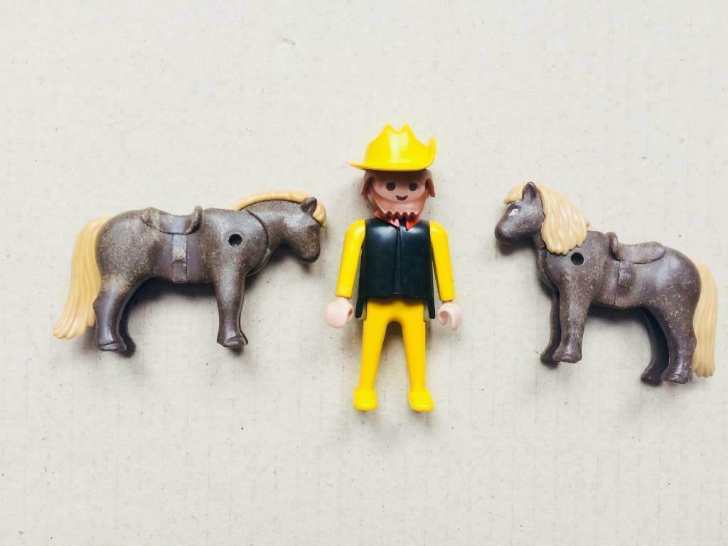 Vintage - Playmobil - cowboy, Ophalen of Verzenden
