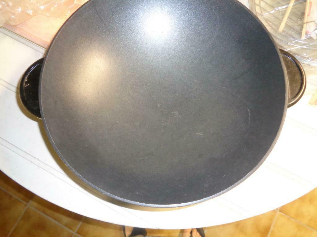 electrische wok, Elektronische apparatuur, Ophalen of Verzenden, Gebruikt