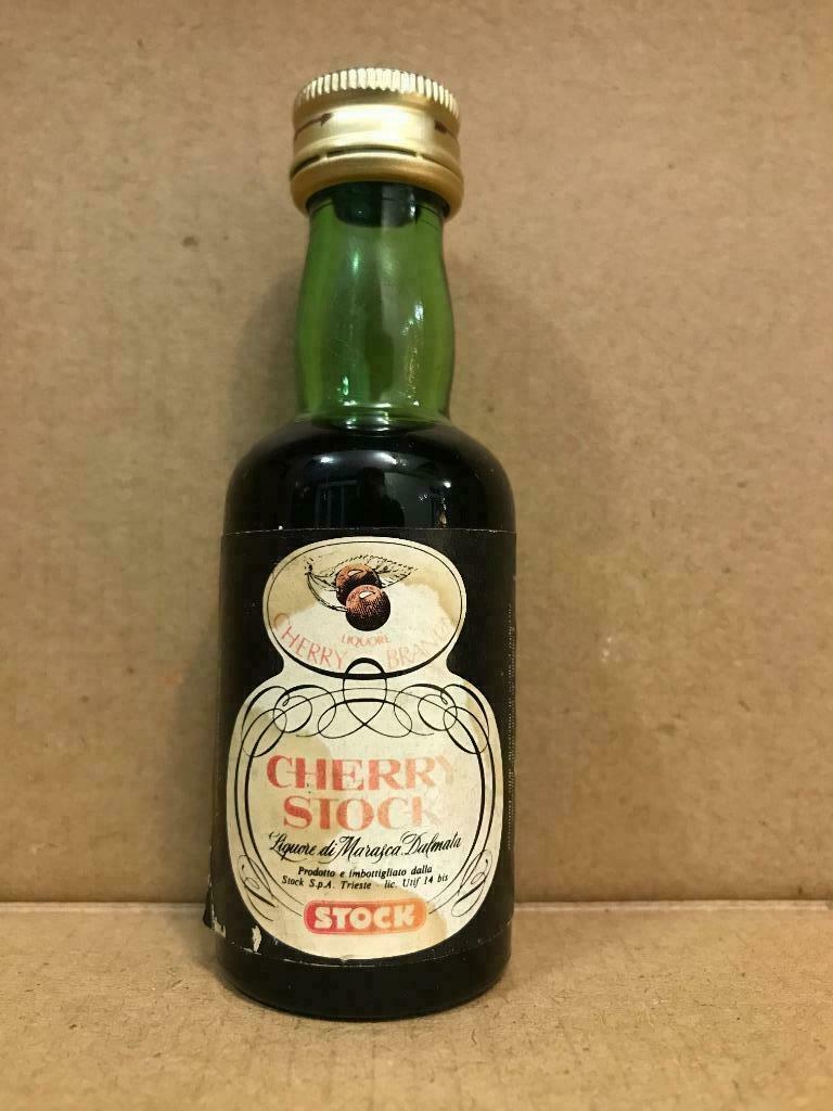 Cherry Stock - Mignonnette d'alcool - Italie, Utilisé, Italie, Autres types, Pleine