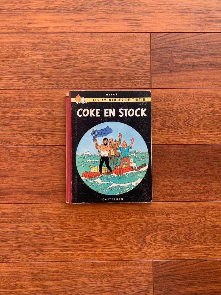 B24 Imp Danel n1843 / TINTIN – COKE EN STOCK (1958), Ophalen of Verzenden
