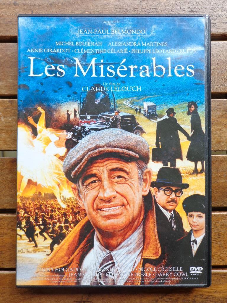 )))  Les Misérables  //  Claude Lelouch  (((, Alle leeftijden, Ophalen of Verzenden, Zo goed als nieuw
