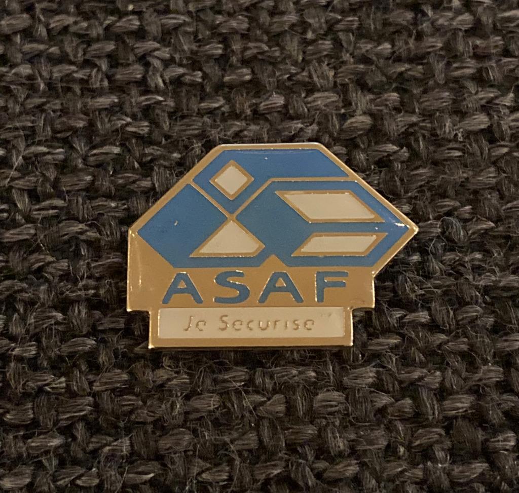 PIN - ASAF, Envoi, Utilisé, Autres sujets/thèmes, Insigne ou Pin's