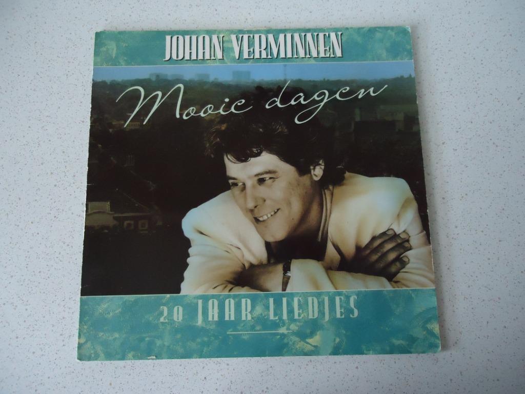 LP van "Johan Verminnen" Mooie Dagen (20 Jaar Liedjes), Ophalen of Verzenden, Zo goed als nieuw, 12 inch, Levenslied of Smartlap