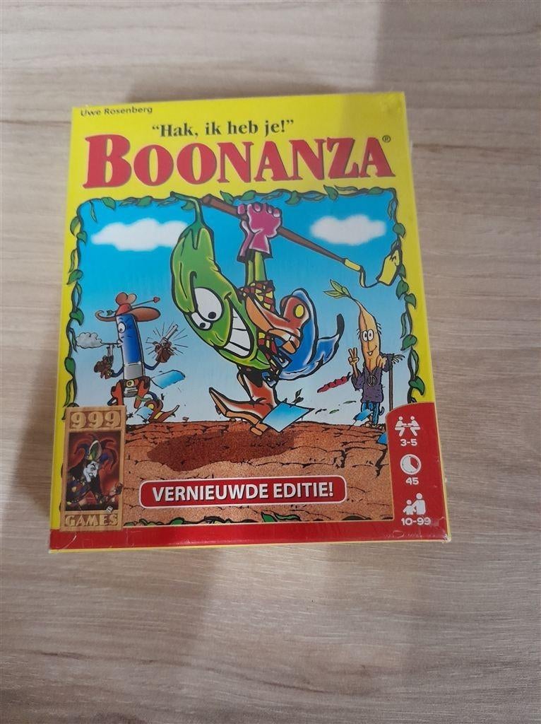 Boonanza - hak ik heb je - vernieuwde editie - 999 games - s, Hobby en Vrije tijd, Verzenden, Zo goed als nieuw
