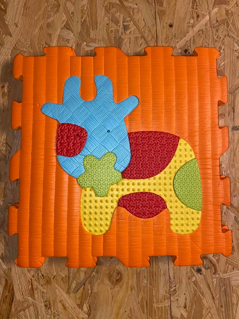 Speelkleed met dierenpuzzel voor kinderen, Zo goed als nieuw