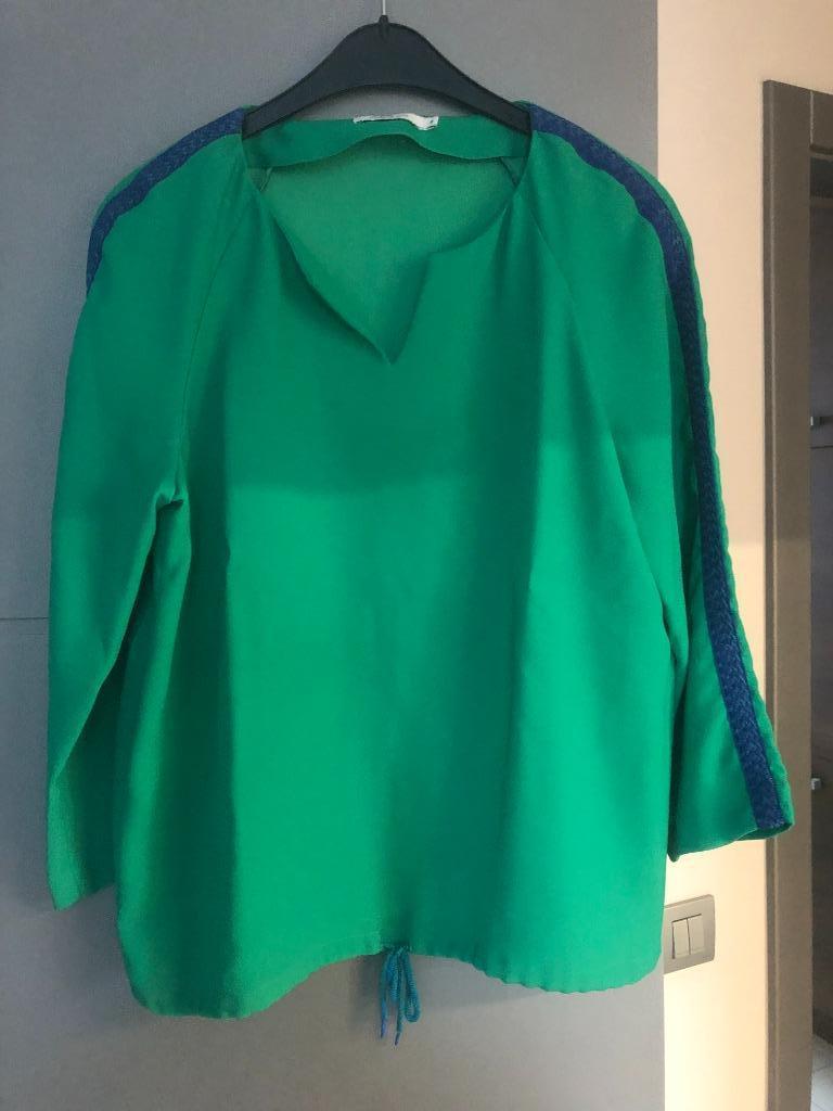 dames blouse Hampton Bays (maat 38), Taille 38/40 (M), Enlèvement ou Envoi, Comme neuf, Vert